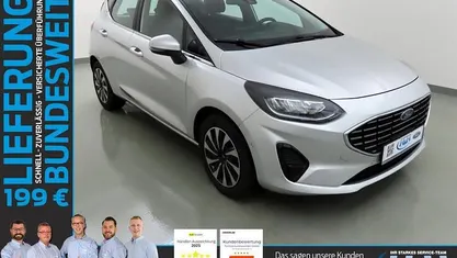 Gebraucht Ford Fiesta Titanium 125 PS (91 kW) 2023 Polarsilber Kleinwagen