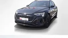 Mythosschwarz metallic Gebraucht 2023 Audi Q8 e-tron S-Line SUV | 58.980 € (Guter Preis)