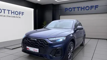 Gebraucht Audi Q5 S-Line 204 PS (150 kW) 2023 Navarrablau metallic SUV