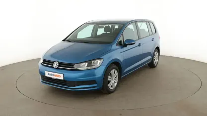 Gebraucht VW Touran Trendline 110 PS (80 kW) 2016 Blau Van / Kleinbus