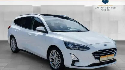 Gebraucht Ford Focus Titanium S 125 PS (91 kW) 2019 Weiß Kombi