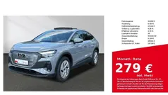 Grau Gebraucht 2022 Audi Q4 Sportback e-tron SUV | 31.880 € (Guter Preis)