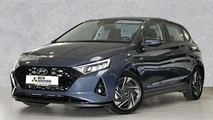 Aurora grey / met Gebraucht 2023 Hyundai i20 Trend Limousine | 16.980 € (Fairer Preis)