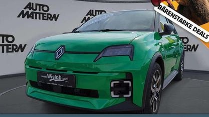 Nowe Renault 5 E-Tech Komfort 110 kW (150 KM) 2026 Zielony Sedan/Limuzyna