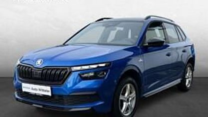 Used Skoda Kamiq Monte Carlo 110 HP (80 kW) 2022 Blue SUV