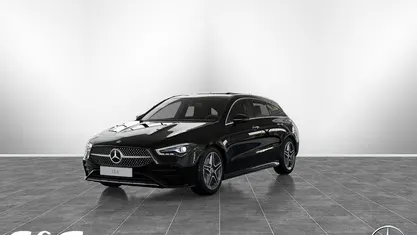 Gebraucht Mercedes CLA200 Shooting Brake AMG 163 PS (119 kW) 2024 Metalliclack kosmosschwarz Kombi