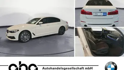 Gebraucht BMW 530e Sport Line 252 PS (185 kW) 2020 Weiß Limousine