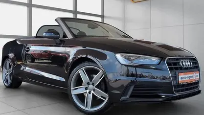 Usata Audi A3 Cabriolet S-Line 179 CV (131 kW) 2014 Nero Cabrio