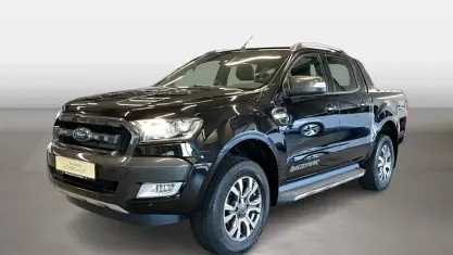 Gebraucht Ford Ranger Wildtrack 200 PS (147 kW) 2017 Panther schwarz Pickup