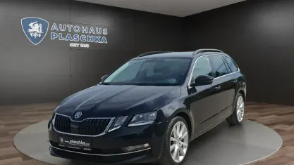 Gebraucht Skoda Octavia Style 116 PS (85 kW) 2017 Schwarzmagic perleffekt Kombi