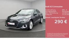 Grau Gebraucht 2024 Audi A3 Advanced Limousine | 30.780 € (Fairer Preis)