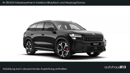 Ny Skoda Kodiaq RS 265 HK (194 kW) 2026 Svart SUV