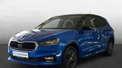 Gebraucht Skoda Fabia Style 110 PS (80 kW) 2022 Raceblau metallic Kleinwagen