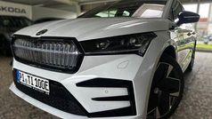 : moonweiss metallic Gebraucht 2023 Skoda Enyaq iV RS SUV | 40.990 € (Guter Preis)