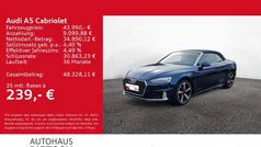 Navarrablau metallic Gebraucht 2024 Audi A5 Cabriolet Advanced Cabrio | 43.990 € (Fairer Preis)