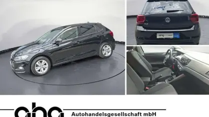 Gebraucht VW Polo Comfortline 95 PS (69 kW) 2018 Schwarz Kleinwagen