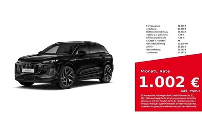Gebraucht Audi Q6 e-tron Performance 225 kW (306 PS) 2025 Mythosschwarz SUV