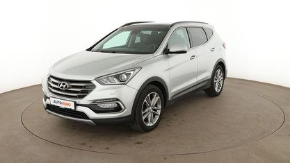Käytetty Hyundai Santa Fe Premium 200 HP (147 kW) 2016 Harmaa Katumaasturi
