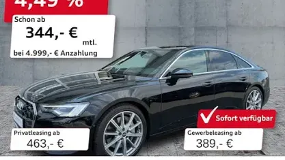 Gebraucht Audi A6 Advanced 299 PS (219 kW) 2025 Mythosschwarz metallic Limousine
