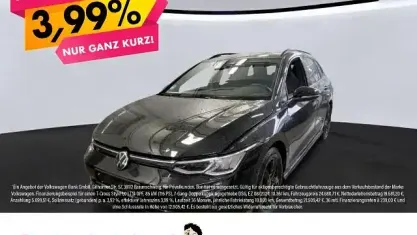 Gebraucht VW Golf VIII R-line 131 PS (96 kW) 2024 Schwarz Kombi