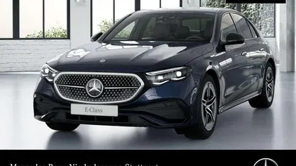 Nautikblau Gebraucht 2025 Mercedes E200 AMG line Limousine | 58.590 € (Fairer Preis)