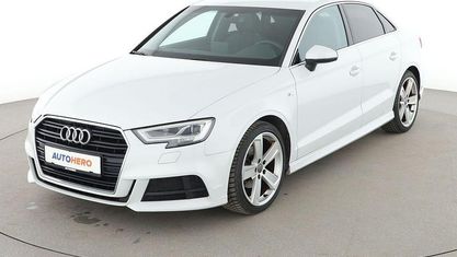 Używany Audi A3 Sport 150 KM (110 kW) 2019 Biały Sedan/Limuzyna