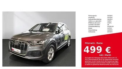 Gebraucht Audi Q7 Ambiente 286 PS (210 kW) 2022 Samuraigrau metallic SUV