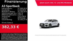 Weiß Gebraucht 2021 Audi A3 Sportback e-tron S-Line Limousine | 27.960 € (Fairer Preis)