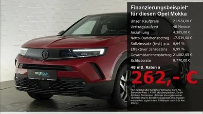 Rot Gebraucht 2024 Opel Mokka SUV | 22.624 € (Fairer Preis)