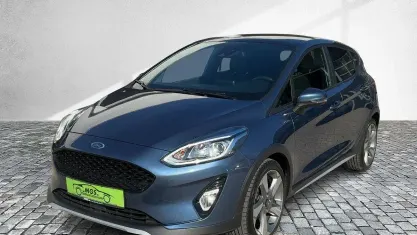 Gebraucht Ford Fiesta Active 101 PS (74 kW) 2019 Chromablau metallic Kleinwagen