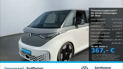 Occasion VW ID. Buzz Pro 150 kW (204 ch) 2022 Blanc Monospace