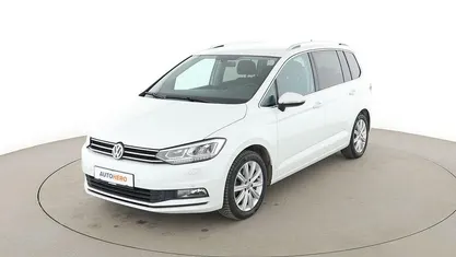 Gebraucht VW Touran Highline 150 PS (110 kW) 2016 Weiß Van / Kleinbus