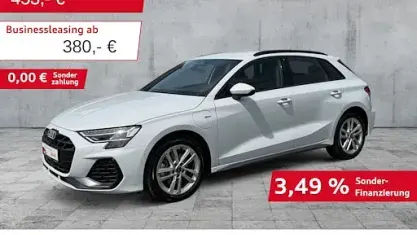 Używany Audi A3 S-Line 204 KM (150 kW) 2025 Biały Sedan/Limuzyna