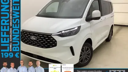 Brugt Ford Tourneo Custom Titanium 136 HK (100 kW) 2025 Hvid Van
