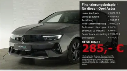 Gebraucht Opel Astra 131 PS (96 kW) 2025 Grau Limousine