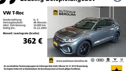 Schwarz Neu 2025 VW T-Roc R-line SUV | 31.888 € (Superpreis)