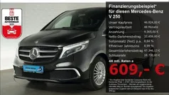 Schwarz Gebraucht 2020 Mercedes V250 Avantgarde Van / Kleinbus | 46.824 € (Superpreis)