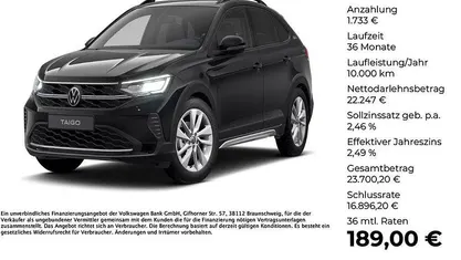 Deep black perleffekt Gebraucht 2025 VW Taigo Goal SUV | 23.980 € (Fairer Preis)