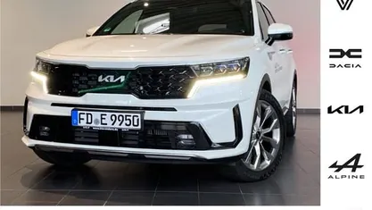 Swp) snow white pearl (weiss Gebraucht 2023 Kia Sorento Premium SUV | 41.980 € (Guter Preis)