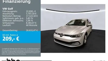 Gebraucht VW Golf VIII Life 116 PS (85 kW) 2023 Limousine