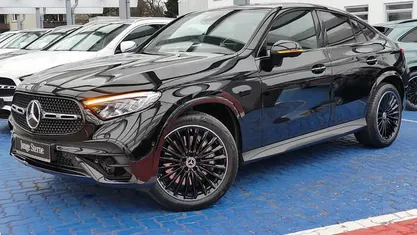 Gebraucht Mercedes GLC220 Night 197 PS (144 kW) 2024 Unilack schwarz uni Coupé