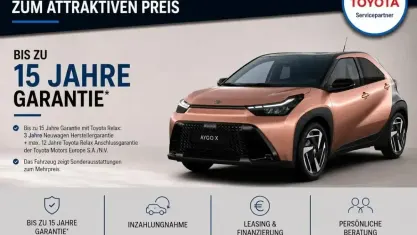 Neu Toyota Aygo X Lounge 116 PS (85 kW) 2026 Celestite grey (grau) SUV