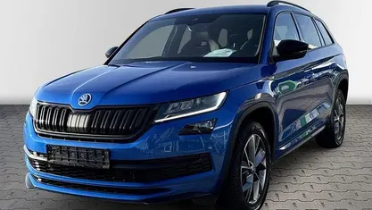 Blau Gebraucht 2020 Skoda Kodiaq SportLine SUV | 21.900 € (Fairer Preis)
