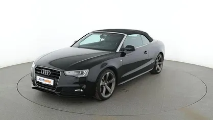 Usata Audi A5 Cabriolet S-Line 224 CV (164 kW) 2015 Nero Cabrio