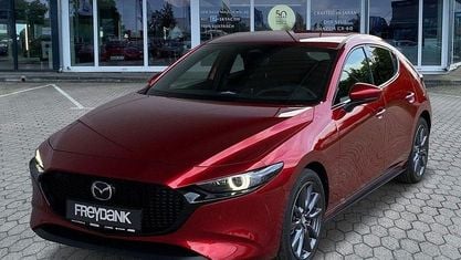 Brugt Mazda 3 Exclusive-Line 122 HK (89 kW) 2024 Rød