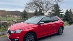 Velvet rot metallic Gebraucht 2023 Skoda Fabia Style Limousine | 19.990 € (Fairer Preis)