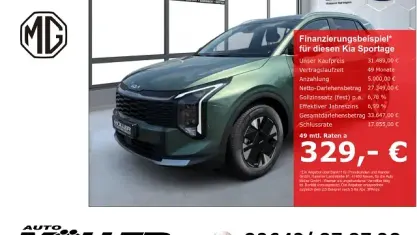 Neu Kia Sportage Comfort 150 PS (110 kW) 2026 Experience grün metallic SUV