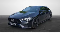 Schwarz Gebraucht 2022 Mercedes CLA35 AMG Shooting Brake AMG Kombi | 42.430 € (Fairer Preis)
