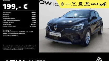 Gebraucht Renault Captur Evolution 91 PS (66 kW) 2024 Schwarz SUV