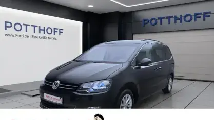 Gebraucht VW Sharan Comfortline 150 PS (110 kW) 2018 Deep black perleffekt Van / Kleinbus